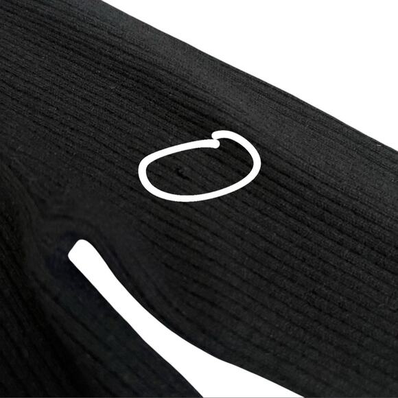 Reformation Fernando Long Sleeve Turtleneck Cashmere Ribbed Knit Maxi Dress Sz S - Picture 10 of 15